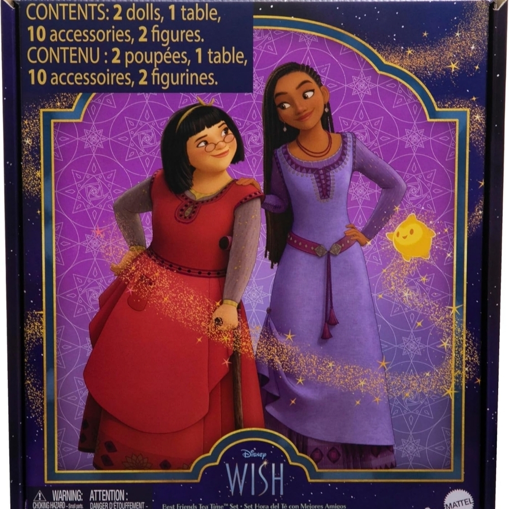NIB Disney Wish Barbie Doll Set with Accessories